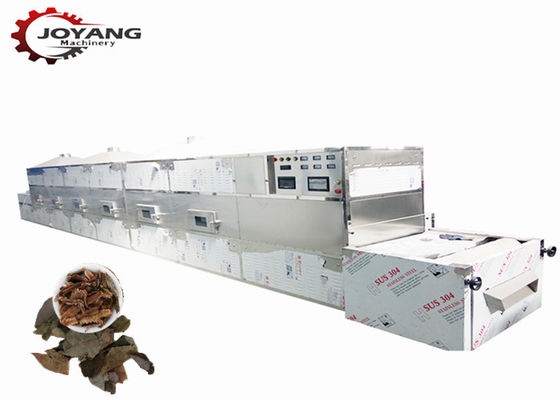 Máquina de esterilización de sequía herbaria china de la microonda 30kg/H
