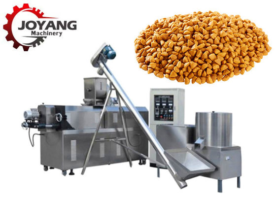 Cadena de producción soplada seca de alimento para animales máquina de Cat Food Fish Feed Making del perro