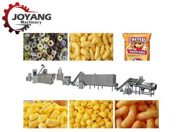 150-500 el Kg/H del maíz del soplo del bocado del queso de la máquina sopla línea de transformación extrusor