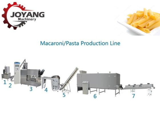 Máquina de Shell Penne Fusilli Macaroni Pasta Extruder con el extrusor 100lg/H