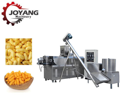 Las bolas automáticas del soplo del queso encrespan la línea de transformación máquina del extrusor del maíz