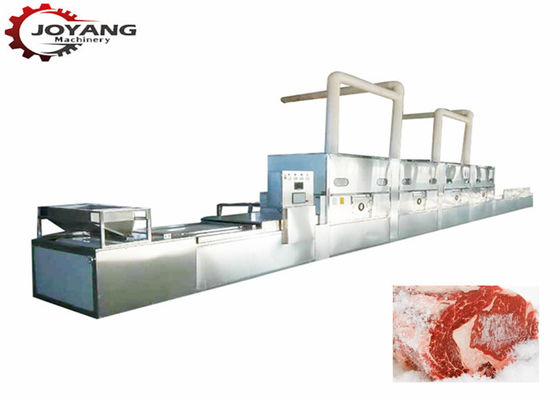 Máquina de Thwaing de la comida de la microonda 915MHZ para la fruta de la carne